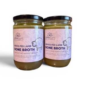 Grass-Fed Halal Lamb Bone Broth