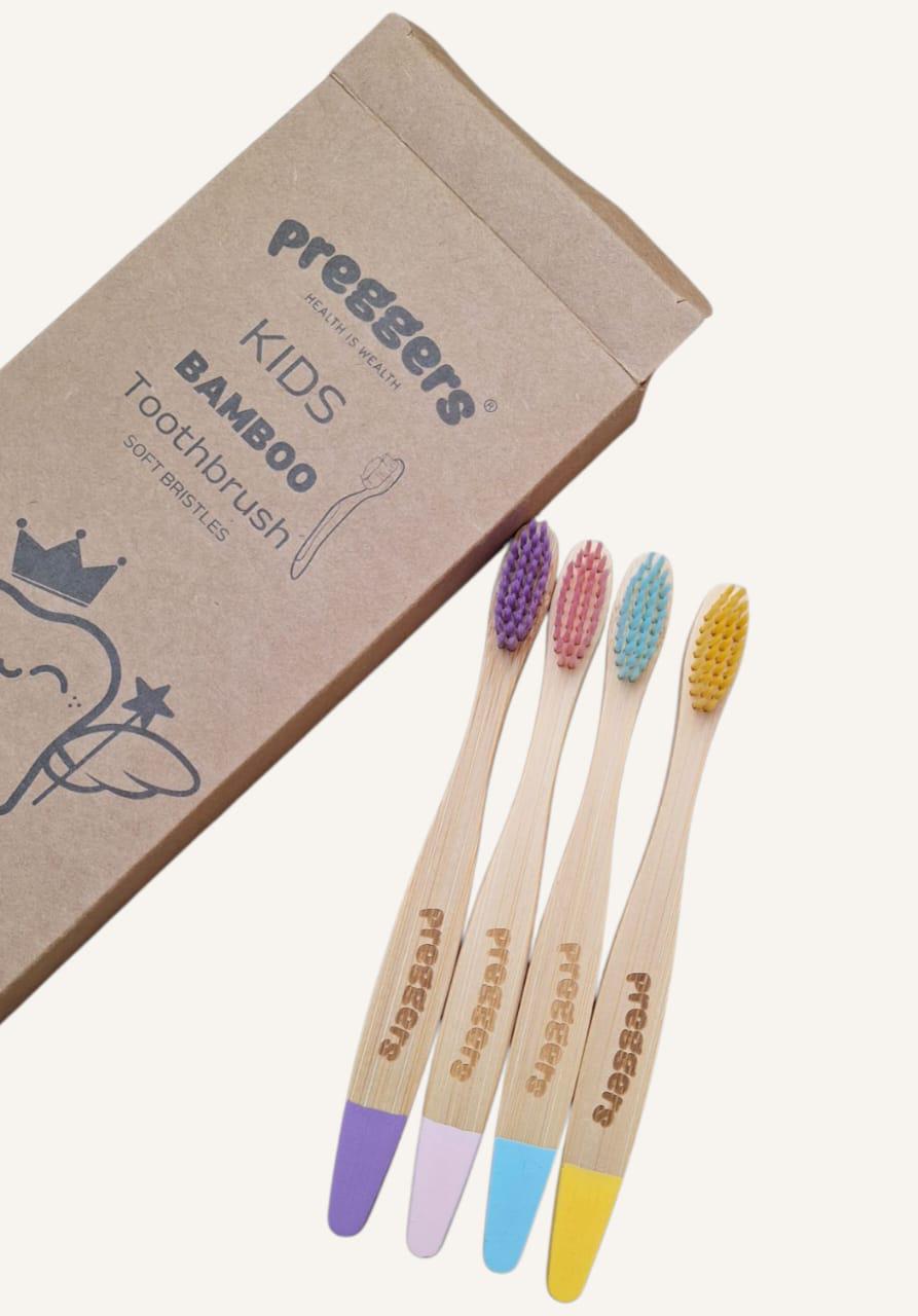 Preggers Bamboo Toothbrush Pack